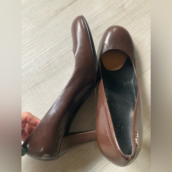 Gucci - used - BROWN LEATHER - size 41 - 10.5. - Picture 15 of 16